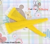 【KS-L34】(B／P) Knee Lace Top Socks # Net Yellow