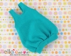 【BS-44】B／P Doll Braces Puff Skirt # Teal