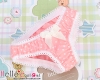 H100．【LU01A】Cotton Underwear ( SD／DD ) # Pink + White Dot