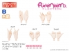 【PFL024-FLS】Azone Pure Neemo Flection Hand Parts（B Set） # White Skin