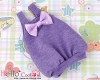 【BS-22】B／P Doll Braces Puff Skirt # Gray Mix Violet