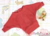 410．【NW-11】Blythe Pullip Bat Wing Sleeve Boat Neck Top # Crimson