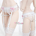 【Dollfie Dream】Sexy Lace Garter Belt Set