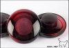 Abacus Button．BM-D22 Imperial Red+Black