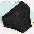 B1．【Blythe／Azone】Simple Underwear # Black