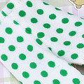 Blythe Pantyhose Socks ( BP-106N ) White／Green Dot