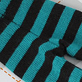 【BP-123】Blythe Pantyhose Socks # Stripe Black+Green