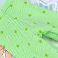 【BP-134】Blythe Pantyhose Socks #  Apple Green Dot