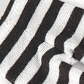 【BP-39】Blythe Pantyhose # Wide Stripe Black