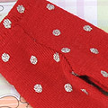 Blythe Pantyhose ( BP-49N ) Red+Silver Dot