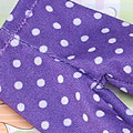 【BP-80N】Blythe Pantyhose Socks # Dot Violet