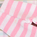 【BP-08】Blythe Pantyhose Socks # Stripe White+Pink