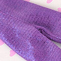 【BP-03A】Blythe Pantyhose Socks # Purple + Purple Dust