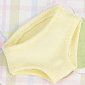 P3．【Pullip／Obitsu】Simple Underwear # Pale Yellow