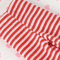 【BP-143】Blythe Pantyhose Socks # Thin Stripe Red+White