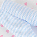 【BP-156】Blythe Pantyhose Socks # Thin Stripe Powder Blue+White