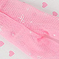 【BP-76N】Blythe Pantyhose Socks # Net Pink W / Bow