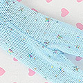 【BP-81N】Blythe Pantyhose Socks # Net Pale Sky Blue + Star