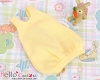 【BS-02】B／P Doll Braces Puff Skirt # Pale Yellow