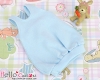 【BS-05】B／P Doll Braces Puff Skirt # Sky Blue