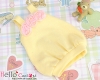【BS-47】B／P Doll Braces Puff Skirt（3-Flower）# Yellow