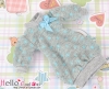 327．【NK-31】Blythe Pullip（Puffed Sleeves）Clothes # Sky Blue Dot