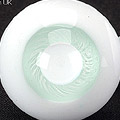 PW 16mm Light Emerald - White