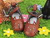 【11-02】B／P Cute Cats Mini Shoes # Brown