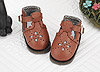 【22-3】B／P Hollow Out Mini Shoes # Brown