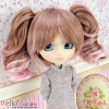【HT-GL2226】8.0~9.5" HP Wigs w／Hair Pin # Brown+Pink