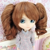 【HT-GL2226】8.0~9.5" HP Wigs w／Hair Pin # Brown