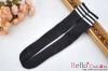 H113．【LT-16】SD／DD Thigh-High Doll Stockings（Student）# Black+White Striped