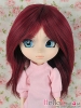 【HT-1021】8.0~9.5" HP Short Wigs # Old Rose