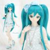 T61．【DAN-32】 SD／DD Sheer Smocked Clothing Set # Blue