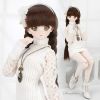 T57．【DAN-30】DD Lace Knitted Sweater Set # White