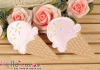 1Pc Embroidered Iron On Patch # Ice cream