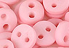 Y78．【DIY-B23】4mm Plastic 2 Holes Tiny Button（Round）30pcs # Baby Pink