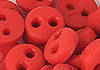 Y81．【DIY-B26】4mm Plastic 2 Holes Tiny Button（Round）30pcs # Red