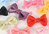 Y01．【DIY-R1】20mm Handmade Tiny Ribbon Bowties 10pcs # Mix Color