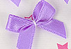 Y16．【DIY-R16】25mm Handmade Mini Ribbon Bows 15pcs # Blue Purple