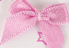 Y22．【DIY-R22】25mm Handmade Mini Ribbon Bows 15pcs # Rose Pink