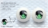 22mm／Meta Acrylic Animetic Eyes (FD-01) Lime Green