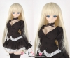 【HT-02CL】8.0~9.5" HP Long Straight Wigs # Powder Gold