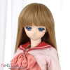 【HT-04C】8.0~9.5" HP Long Straight Wigs # Brown