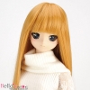 【HT-04C】8.0~9.5" HP Long Straight Wigs # Yellowish-Brown