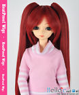 8.0~9.5" HP Wigs w/Hair Pin (HT-1521-5) Deep Red