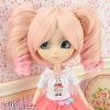 【HT-GL2226】8.0~9.5" HP Wigs w／Hair Pin # Pink+Sweet Pink
