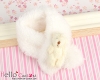 J09．DD／SD Doll Bear Scarf # White