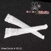 【KS-L05】B／P Knee Lace Top Socks # Net White