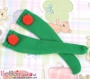【KS-L89】(B／P) Knee Socks w／Ball # Green+Red Ball
